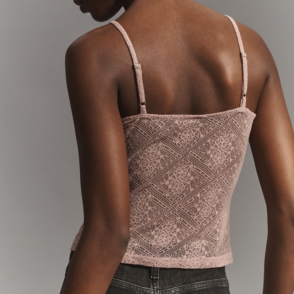 Anthro Lace Cami - Picture 2 of 11